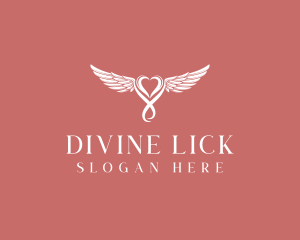 Guardian Angel Heart logo design