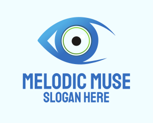 Blue Eye Ophthalmologist  Logo