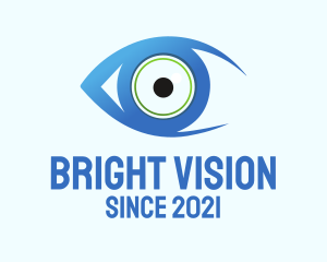 Blue Eye Ophthalmologist  logo design