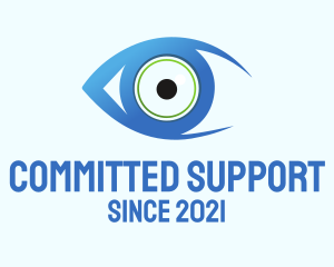 Blue Eye Ophthalmologist  logo design