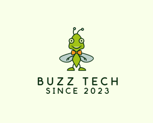 Bowtie Bug Insect logo