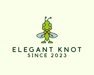 Bowtie Bug Insect logo
