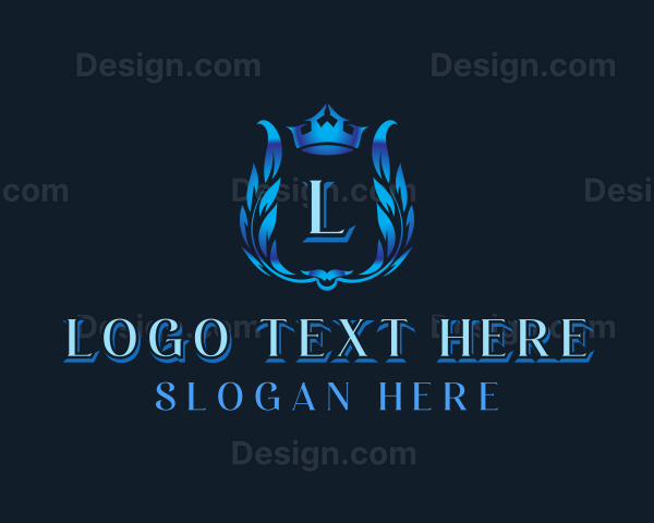 Luxury Ornamental Crest Logo