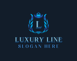 Luxury Ornamental Crest logo design