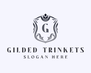 Luxury Ornamental Crest logo design