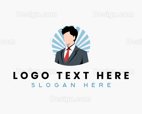 Professional Business Man Logo