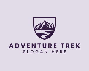 Travel Adventure Mountain logo design