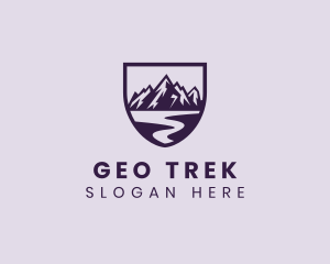 Travel Adventure Mountain logo design