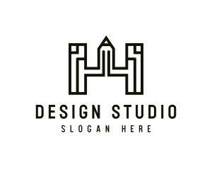 Pencil Bridge Architectural Drafting logo