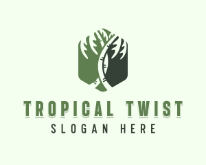 Tropical Tree Park logo design