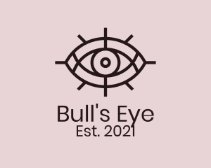 Mystical Tarot Eye  logo design