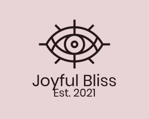 Mystical Tarot Eye  logo design