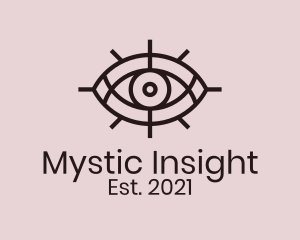 Mystical Tarot Eye  logo