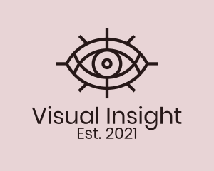 Mystical Tarot Eye  logo