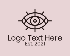 Ophthalmology - Mystical Tarot Eye logo design