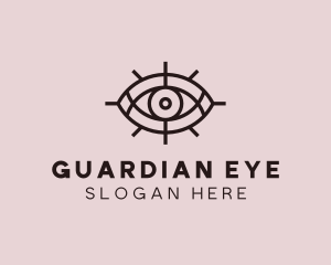 Mystical Tarot Eye  logo design