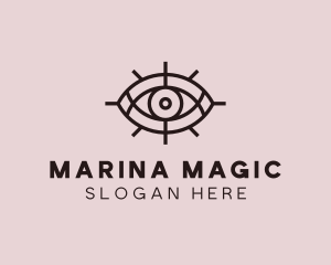 Mystical Tarot Eye  logo design