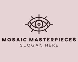 Mystical Tarot Eye  logo design