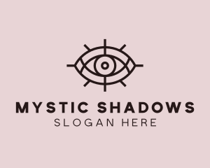 Mystical Tarot Eye  logo design