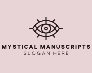 Mystical Tarot Eye  logo design