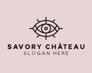 Mystical Tarot Eye  logo design