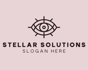 Mystical Tarot Eye  logo design