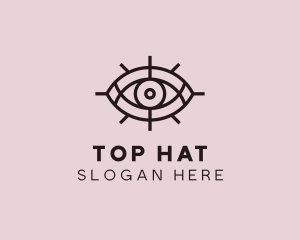 Mystical Tarot Eye  logo design