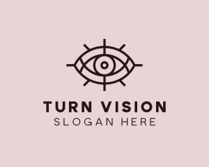 Mystical Tarot Eye  logo design