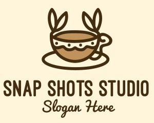 Coffee Leaf Cup Logo