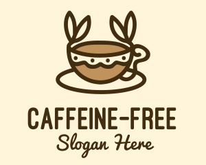 Coffee Leaf Cup logo design