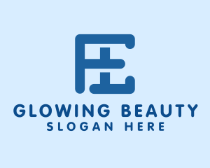 Letter FL Plumber Monogram logo