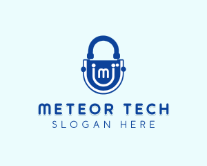 Security Lock Technology logo design