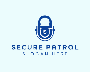 Security Lock Technology logo design