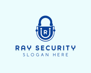 Security Lock Technology logo design