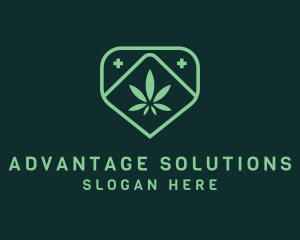 Medicinal Marijuana Cannabis logo design