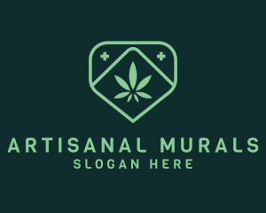 Medicinal Marijuana Cannabis logo design