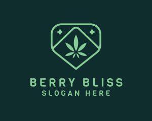 Medicinal Marijuana Cannabis logo design