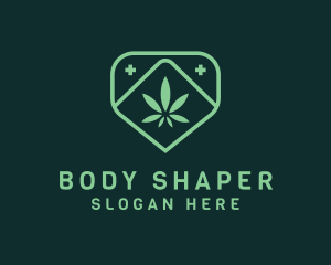 Medicinal Marijuana Cannabis logo design