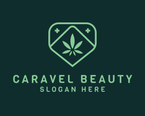 Medicinal Marijuana Cannabis logo design