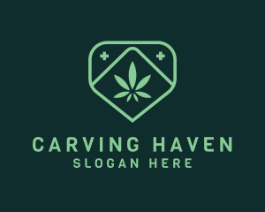 Medicinal Marijuana Cannabis logo design