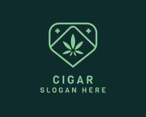 Medicinal Marijuana Cannabis logo design