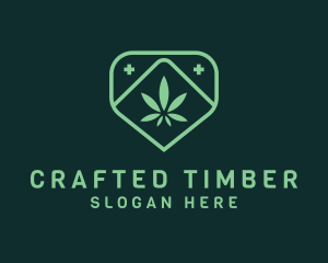 Medicinal Marijuana Cannabis logo design