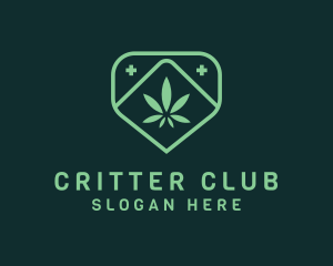 Medicinal Marijuana Cannabis logo design