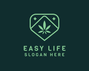 Medicinal Marijuana Cannabis logo design