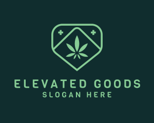 Medicinal Marijuana Cannabis logo design