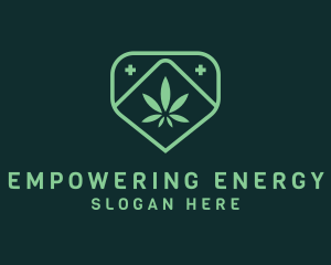 Medicinal Marijuana Cannabis logo design