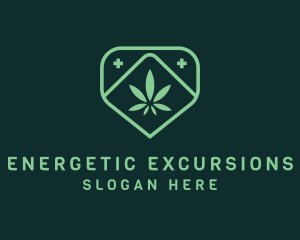 Medicinal Marijuana Cannabis logo design