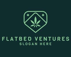 Medicinal Marijuana Cannabis logo design