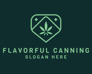 Medicinal Marijuana Cannabis logo design