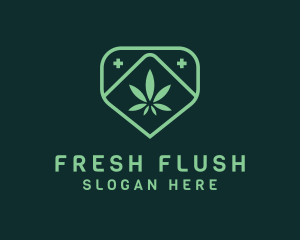 Medicinal Marijuana Cannabis logo design